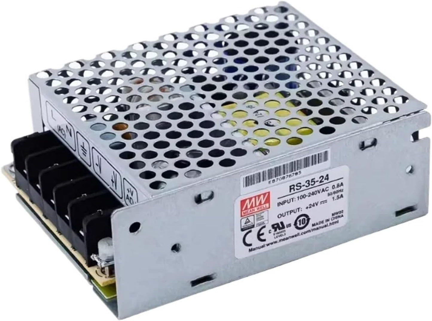 Mean Well RS-35-24 Power Supply - 35W 24V 1.4A